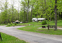 Tent and camper sites